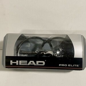 HEAD Pro Elite  Racquetball Sports Eyewear in Black Silver O/S